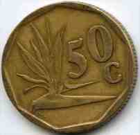 Afrique Du Sud South Africa 50 Cents 1994 KM 137 - South Africa