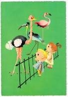 M2138 Bambini E Animali - Enfants - Children - Kinder - Nino - Humor - Illustrazione Illustration / Non Viaggiata - Humorvolle Karten