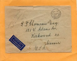 Hungary 1949 Cover Mailed To USA - Briefe U. Dokumente