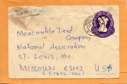 India Old Cover Mailed To USA - Storia Postale