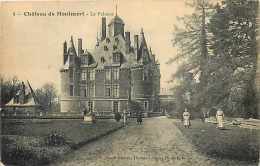 Marne - Ref A292- Chateau De Montmort - La Pelouse - Carte Bon Etat  - - Montmort Lucy