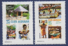 Sénégal 1998 Club Aldiana Tourisme Tourism Mi. 1527 - 1528 2 Val. RARE MNH - Senegal (1960-...)