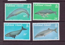 FALKLAND  1989 BALEINES  YVERT N°515/18  NEUF MNH** - Balene