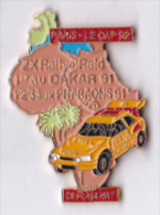 Citroën ZX Paris- Le Cap 92, Rallyes Dakar Et Pharaons Automobile, Signé EMC - Citroën