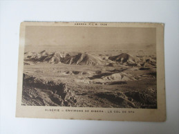 AK / Bildpostkarte Algerie - Environs De Biskra : Le Col De SFA. Agenda P.L.M. 1928. J. Barreau, Paris - Biskra