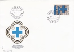 27.1.1977  -  FDC-SSt-Beleg, Nicht Gelaufen - O Gestempelt  -  Siehe Scan  (ch 5243) - Briefe U. Dokumente