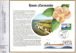 Feuillet Tirage Limité CEF 438 Haute-Normandie - Covers & Documents