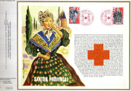 Feuillet Tirage Limité CEF 429 Santon  Provencal Provence Croix-rouge Poste - Storia Postale