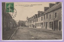 50 - BEAUMONT HAGUE --  Le Bourg Et L'Eglise - Beaumont