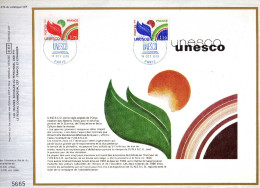 Feuillet Tirage Limité CEF 474 Unesco - Storia Postale