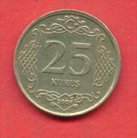 F3859 / - 10 Kurus - 2009 - Turkey Turkije Turquie Turkei - Coins Munzen Monnaies Monete - Turquie