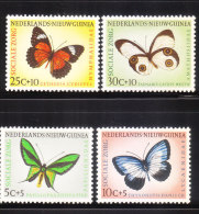 Netherlands New Guinea 1960 Butterflies Social Care Surtax MLH - Nueva Guinea Holandesa