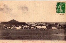 CHALINDREY LA ROTONDE ET LES ATELIERS EN 1914 - Chalindrey