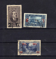 Grand-Liban (1938)  - "Président. Paysage" Surchargés  Oblitérés - Unused Stamps