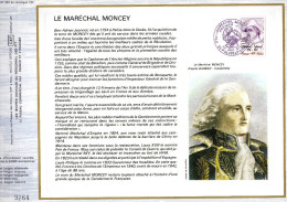 Feuillet Tirage Limité CEF 350 Le Maréchal Moncey - Storia Postale