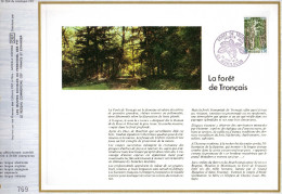 Feuillet Tirage Limité CEF 354 La Forêt De Tronçais - Covers & Documents