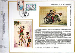 Feuillets Tirage Limité CEF 198/199 1863  à 1866 Sports Foot Gymnastique Escrime Basket-ball Hockey - 1971-1980