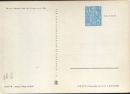 Germany/DDR -  Postal Stationery Private Postcard Unused  - 2/scans - Private Postcards - Mint