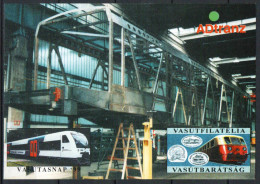 Hungary 1999. Trains / Railways Commemorative Sheet Special Catalogue Number: 1999/29 - Feuillets Souvenir