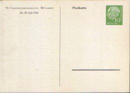 Germany/Federal Republic -  Postal Stationery Private Postcard Unused - Cartellversammlung München 1956 -  2/scans - Privatpostkarten - Ungebraucht