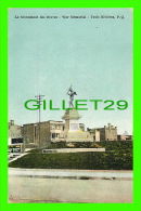 TROIS-RIVIÈRES, QUÉBEC - LE MONUMENT DES BRAVES - WAR MEMORIAL - ÉDITÉ LA CIE INTER, DES BEAUX ARTS LTÉE - - Trois-Rivières