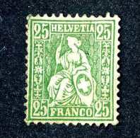 2889 Switzerland 1881  Michel #41 M* Scott #55   ~Offers Always Welcome!~ - Unused Stamps