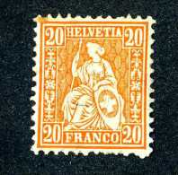 2900 Switzerland 1881  Michel #40 M* Scott #45    ~Offers Always Welcome!~ - Unused Stamps