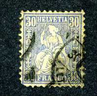 2914 Switzerland 1867  Michel #33 Used Scott #56    ~Offers Always Welcome!~ - Used Stamps
