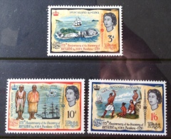 FIJI 1966 - Sc 221/223, Mi 193/195, Yv 200/202 Mh* - Fidschi-Inseln (...-1970)