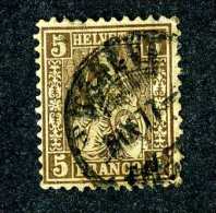 2932 Switzerland 1862  Michel #22 Used Scott #43  ~Offers Always Welcome!~ - Used Stamps