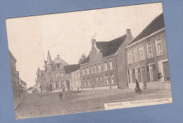 CPA - RUYSSELEDE / RUISELEDE - Marktplaats En Bruggestraat - 1918 - Ruiselede