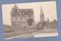 CPA - RUYSSELEDE / RUISELEDE - Pastorij En Kerktoren Van O.L.V. - 1918 - Ruiselede