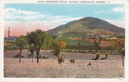 Battle Monument And Mount Anthony Bennington Vermont - Bennington