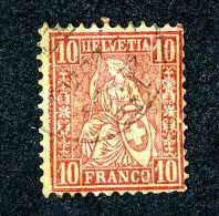 2976 Switzerland 1867  Michel #30  Used  Scott #53  ~Offers Always Welcome!~ - Oblitérés