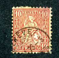 2978 Switzerland 1867  Michel #30  Used  Scott #53  ~Offers Always Welcome!~ - Used Stamps
