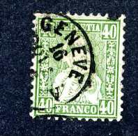 2981 Switzerland 1862  Michel #26  Used   Scott #47  ~Offers Always Welcome!~ - Used Stamps
