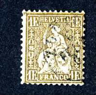 2983 Switzerland 1862  Michel #28  Used   Scott #50  ~Offers Always Welcome!~ - Used Stamps