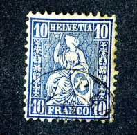 2997 Switzerland 1862  Michel #23a  Used   Scott #44  ~Offers Always Welcome!~ - Used Stamps