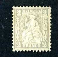 3009 Switzerland 1862  Michel #20  M*   Scott #41  ~Offers Always Welcome!~ - Unused Stamps