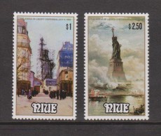 Niue 1986 Statue Of Liberty Set 2 MNH - Niue