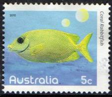 Australia 2010 Fishes Of The Reef 5c Coral Rabbitfish Used - Gebraucht