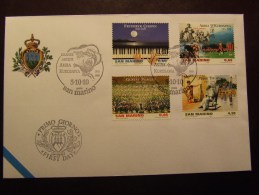 SAN MARINO 2010 ARTISTI USATO FDC - Gebruikt