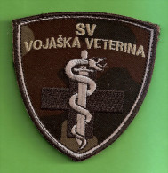 Military Veterinary Of The Slovenian Army - Patches