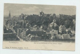 Flensbourg Ou Flensburg (Allemagne, Schleswig-Holstein): Blick Von Der Marienkirche Auf Den Südlichell Im 1906 PF. - Flensburg