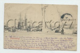 Flensbourg Ou Flensburg (Allemagne, Schleswig-Holstein): Am Hafen Im 1908 (lebendig) PF. - Flensburg