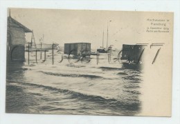 Flensbourg Ou Flensburg (Allemagne, Schleswig-Holstein): Hochwasser Partie Am Nordertor Im 1904 (lebendig) PF. - Flensburg