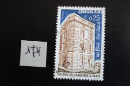 Andorre - Maison Andorre à Paris - Année 1965 - Y.T. 174 - Oblitéré - Used - Gestempeld - Gebruikt