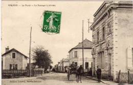 SEICHES - La Poste - Le Passage A Niveau  - Attelage      (66896) - Seiches Sur Le Loir