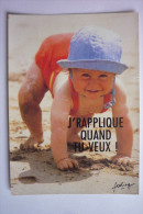 Cartes Humoristiques Enfants ( J' Rapplique Quand Tu Veux ( 2 Scann ) - Humorvolle Karten