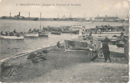 BF8468 Philippeville Barques De Pecheurs De Sarnies Si Algeria  Front/back Image - Skikda (Philippeville)